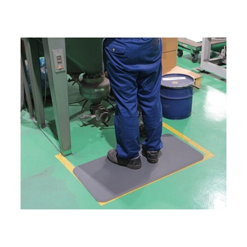 AM459012GY 足腰マットラウンド