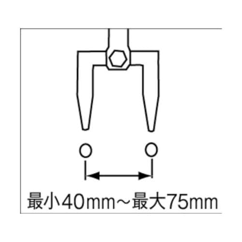 配管用レンチ 可動開栓器 1500mm