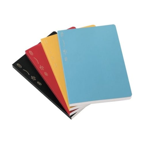 S4108 1/2イヤーノートA5黒