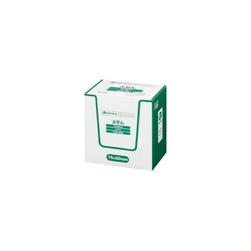ふせん 75×50mm 混色 100枚×