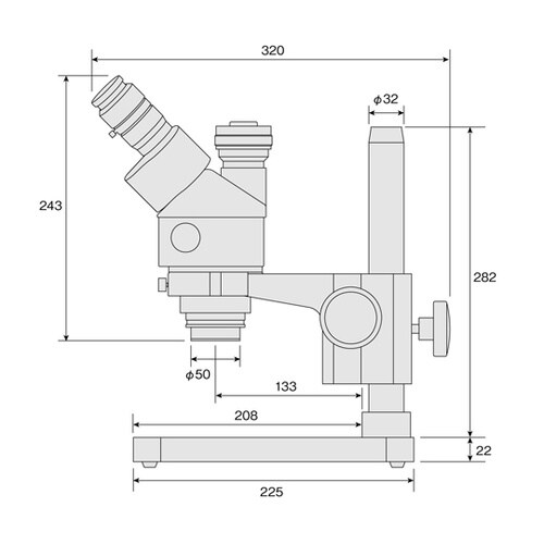三眼実体顕微鏡 L−47