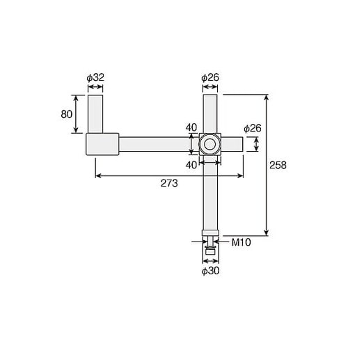 L−424ロングストレートアーム