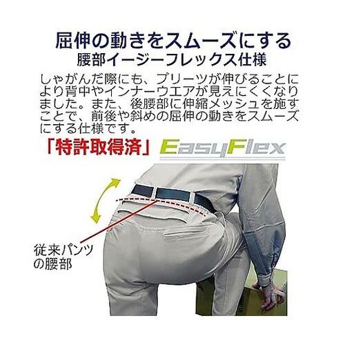 女性用秋冬作業服 帯電防止JIS適合 イ