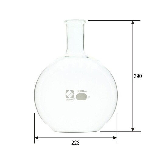 010510−5000 平底フラスコ