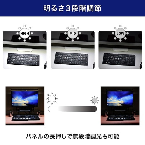 USBモニターライト デスクトップ EM