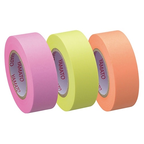 メモックロールテープ蛍光カラー詰替 1袋