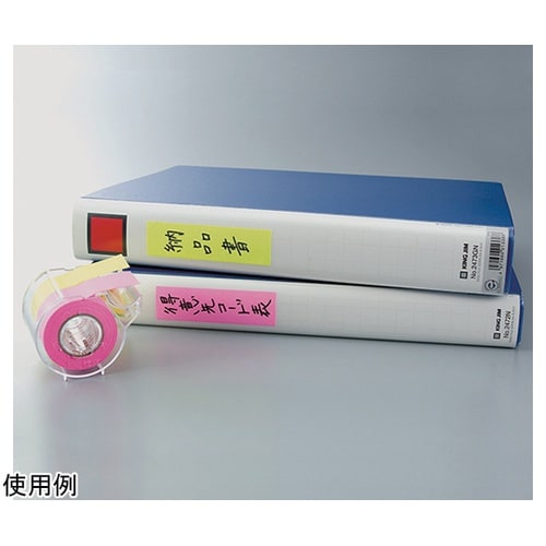 メモックロールテープ蛍光カラー詰替 1袋