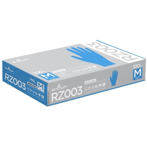 RZ003ニトリル手袋 100枚入 M