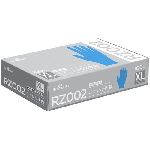 RZ002ニトリル手袋 100枚入 XL