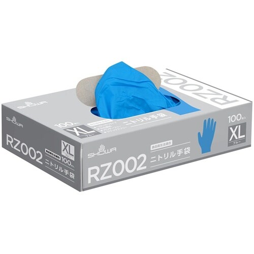 RZ002ニトリル手袋 100枚入 XL