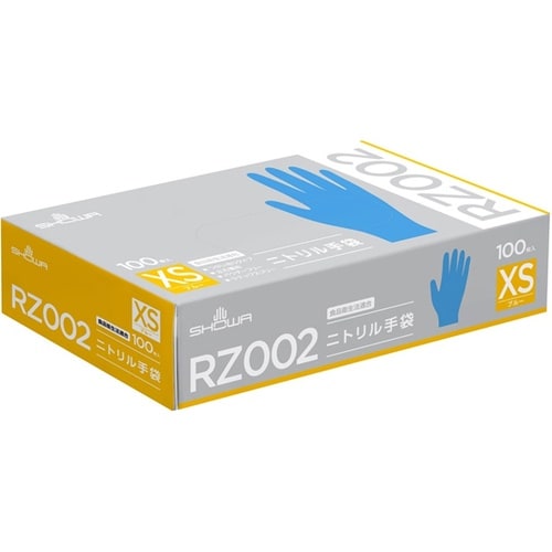 RZ002ニトリル手袋 100枚入 XS