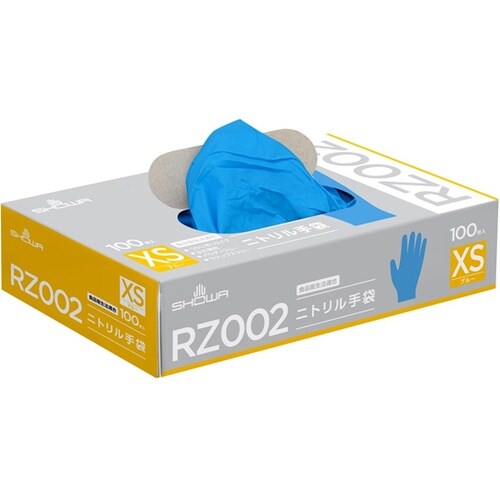 RZ002ニトリル手袋 100枚入 XS