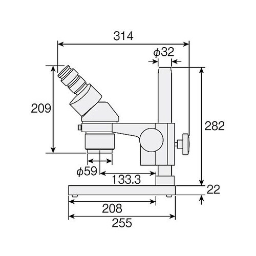実体顕微鏡 L−56