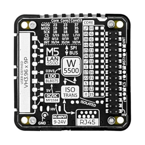 M5Stack用W5500搭載 LANモ