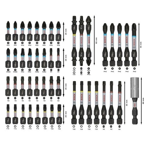 PRO 48ピース入りドライバービットセ