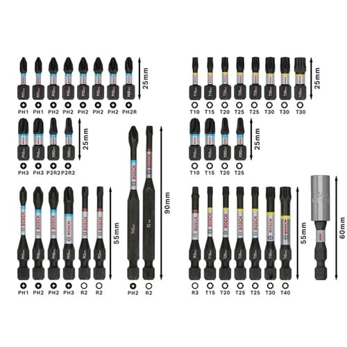 PRO 44ピース入りドライバービットセ