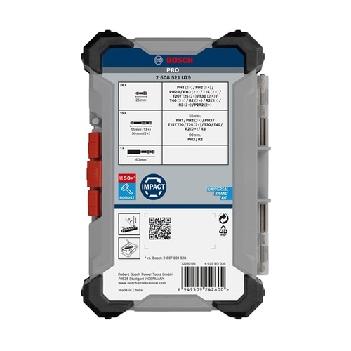 PRO 44ピース入りドライバービットセ