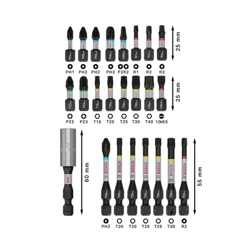 PRO 24ピース入りドライバービットセ