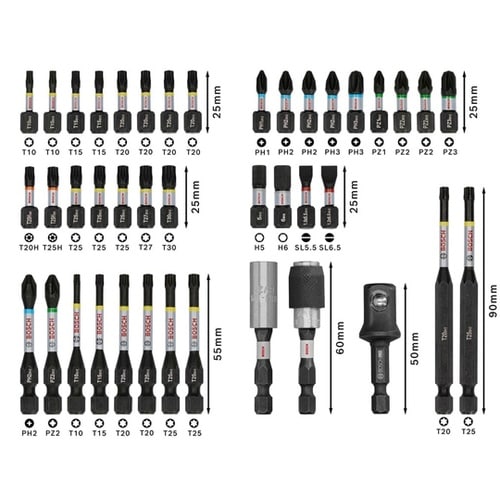 PRO 41ピース入りドライバービットセ