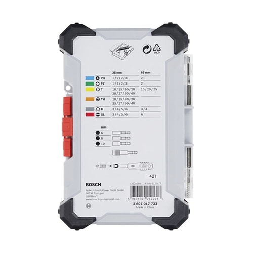 ビット+ドライバーセット 溝(mm)9