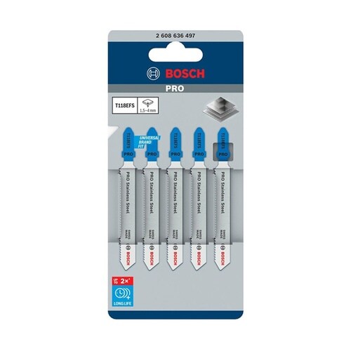 ジグソーブレード(5本) 切断材料(mm