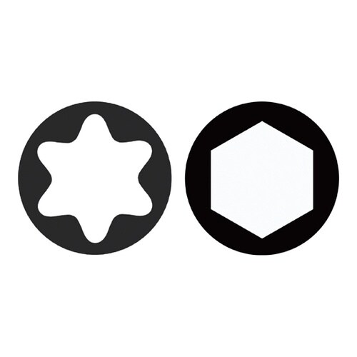 コンビネーションフラッグドライバー 先端