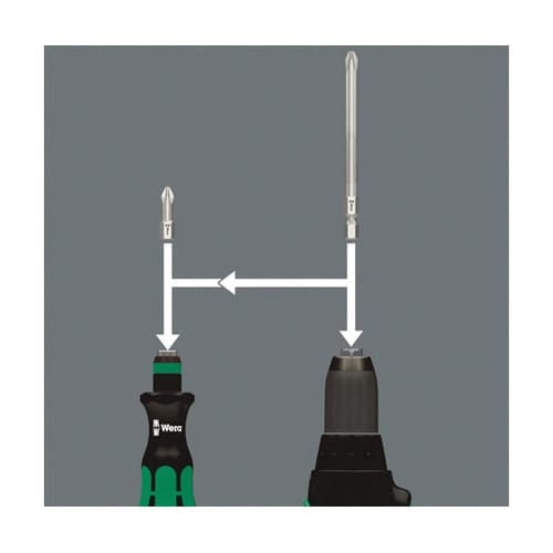 ドライバービットセット ハンドル付 7点