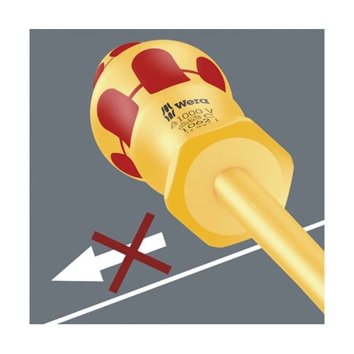 絶縁マイナスドライバー 先端サイズ0.8