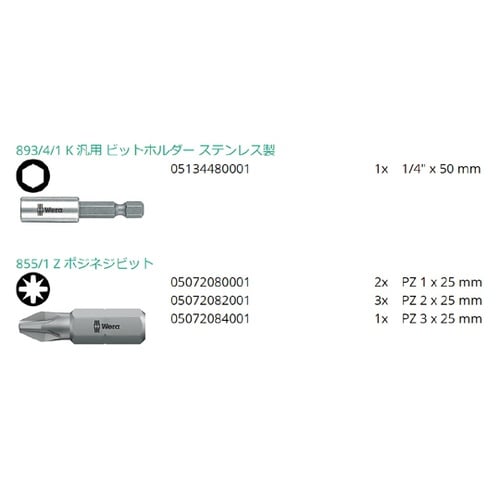 ビットチェック ビットセット 7点 PZ
