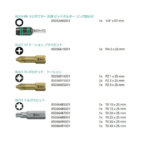 ビットチェック ビットセット 12点 木
