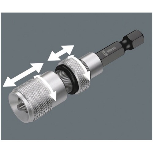差込角1/4インチ 六角 ネジ深度制御ビ