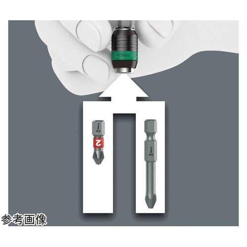 サイズ1/4インチ マグ付ラピッド式ビッ