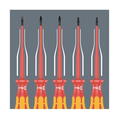 9711 ウレタン入り 絶縁ドライバーセ