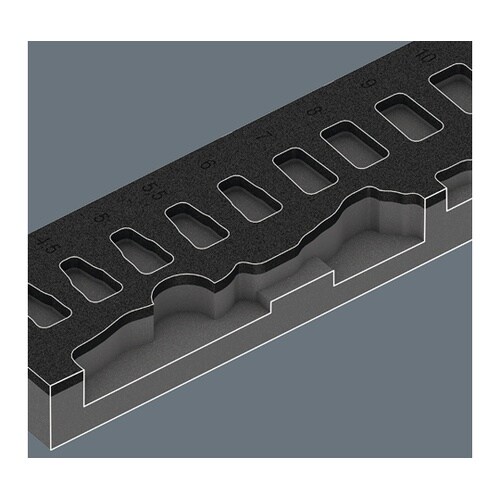 9720 ウレタン入り 1/4ソケットレ