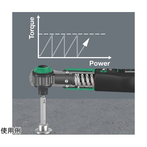 差込角1/4SQ ビット用空転式トルクレ