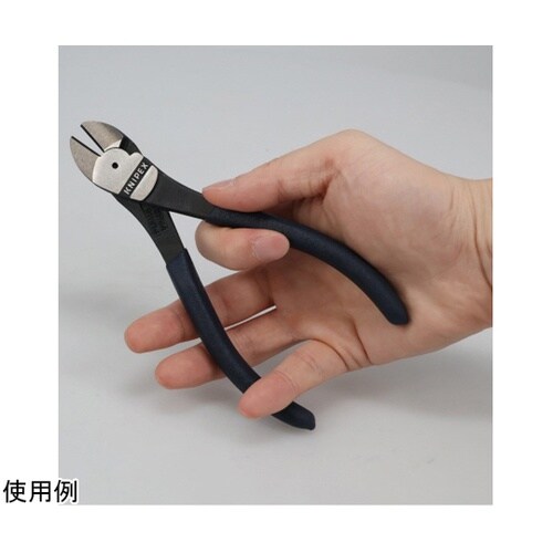 硬線用 強力型斜ニッパー 全長160mm