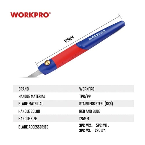 差替式精密ホビーナイフセット ケース入