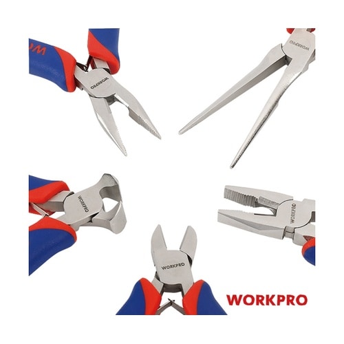 ミニプライヤーセット5本組 ポーチ付 W