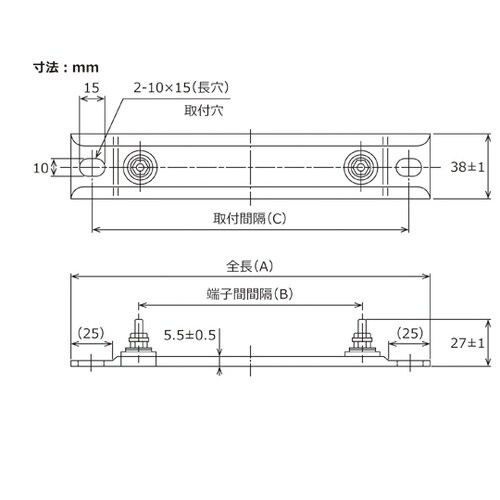 スペースヒーター(端子式)200V100