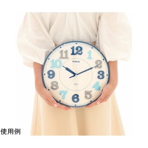 MAG掛時計タイムブロック W−801