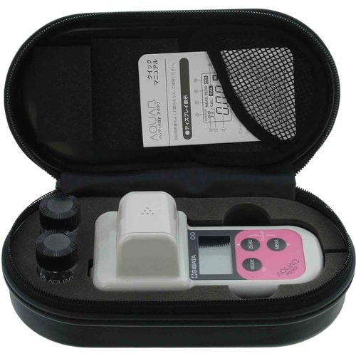 ハンディ水質計 アクアブ 測定範囲0.0