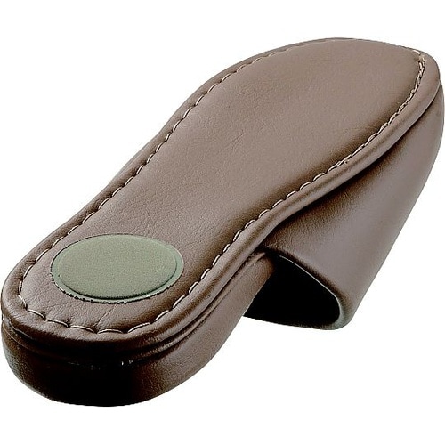 シボナシレザー風スリッパ ココアブラウン