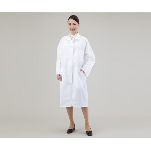 【ネームタグ貼付け導電ハンガー付】白衣女