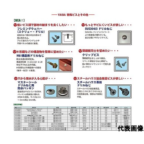 YAIBA ドリルねじ シンワッシャー