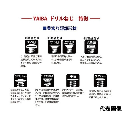 YAIBA ドリルねじ シンワッシャー
