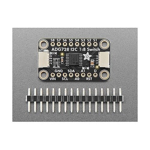 ADG728搭載1ー8chアナログマトリ
