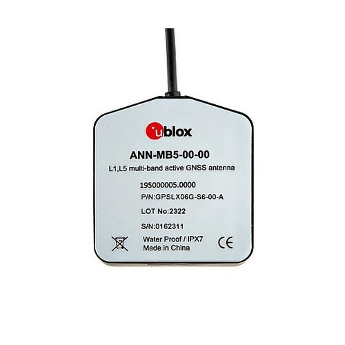 u−blox L1/L5対応 マルチバン