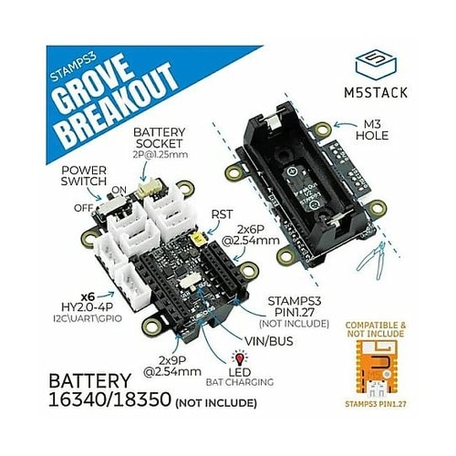 M5StampS3 Grove Brea