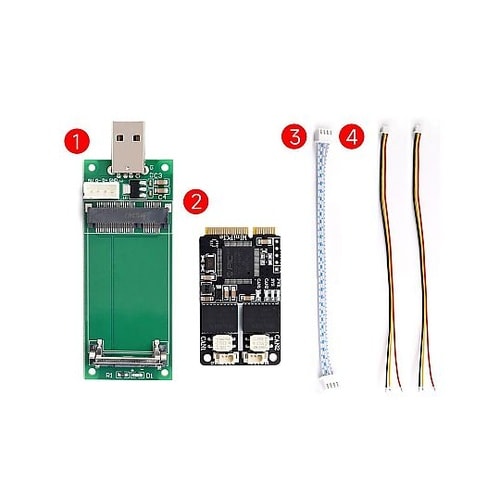 2ch CAN MiniPCIe(USB