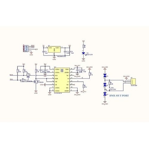 M5Stack用絶縁型RS−485トラン